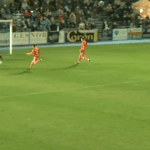 Gol de Iván Fernández ante el Oviedo en la Copa del Rey